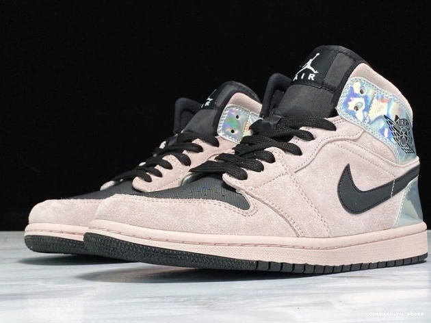 Cheap Iridescent Powder (W) BQ6472-602 Dirty Mid Air Jordan 1 0703